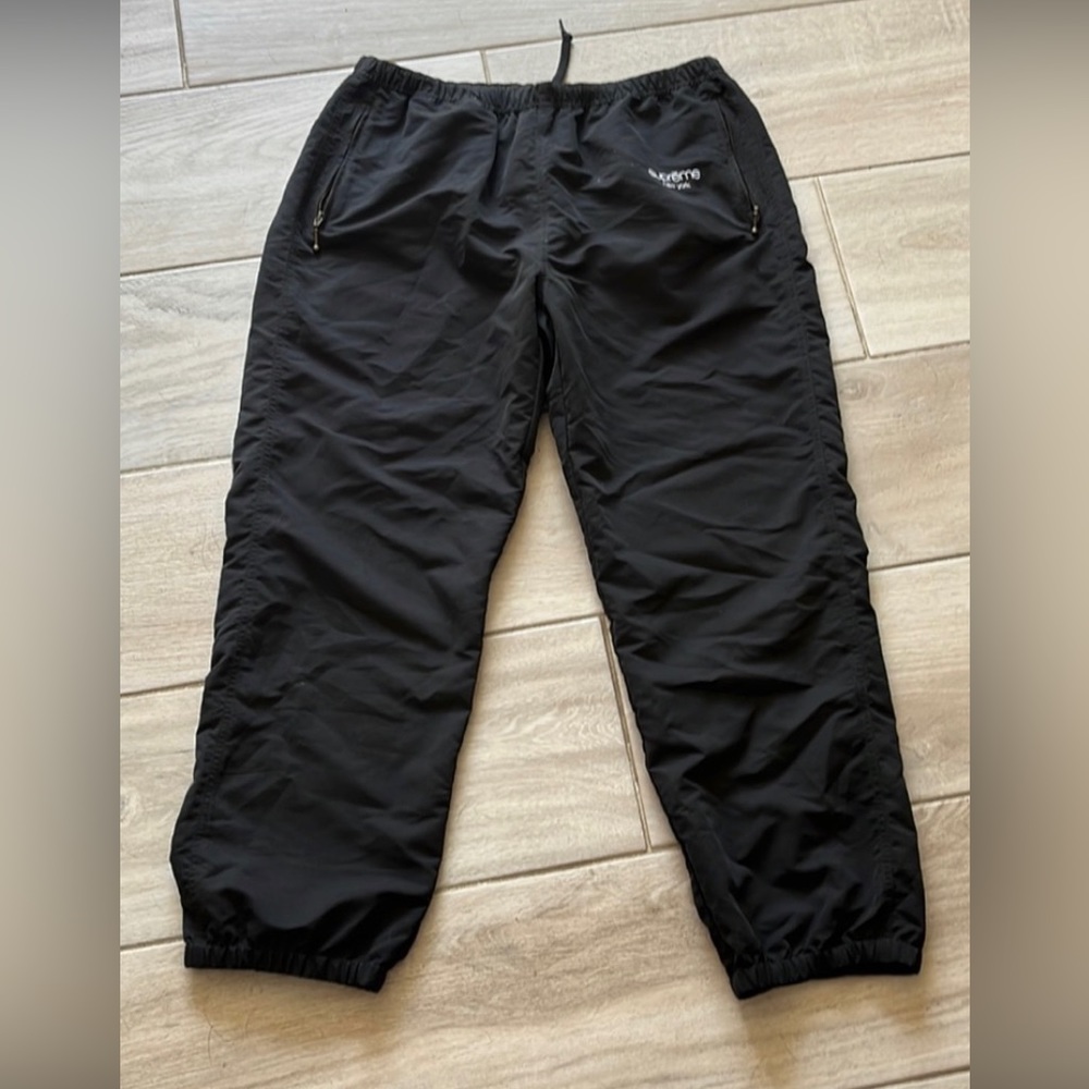Supreme nylon track pants